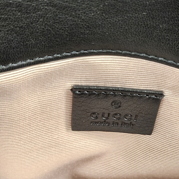 GUCCI Leather Small Top Handle Black - Picture 7 of 8